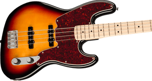 Squier Paranormal Jazz Bass '54, Maple Fingerboard, Tortoiseshell Pickguard, 3-Color Sunburst