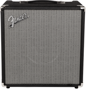 Fender Rumble 40 (V3), 40 Watt Bass Combo Amplifire With 10 Inch Speaker, Black/Silver