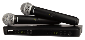 Shure BLX288/PG58-H9 Dual Handheld Wireless System (Band H9) Shure BLX288/PG58-H9 Dual Handheld Wireless System (Band H9)
