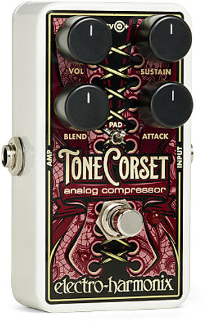 Electro Harmonix Tone Corset Analog Compressor Guitar Effect Pedal