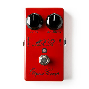 MXR Custom CSP102SL Script Dyna Comp Compressor Effect Pedal with Bypass Status LED