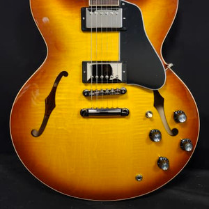 Gibson ES-335 Figured Top Semi Hollowbody Guitar, Iced Tea, w/HSC 2024