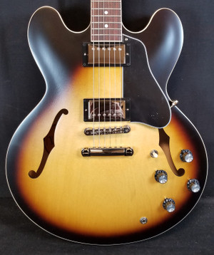 Gibson ES-335 Semi-Hollow Electric Guitar, Satin Vintage Burst, w/HSC 2024
