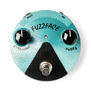Dunlop Jimi Hendrix Fuzz Face Mini Turquoise Guitar Effects Pedal FFM3 Dunlop Jimi Hendrix Fuzz Face Mini Turquoise Guitar Effects Pedal FFM3