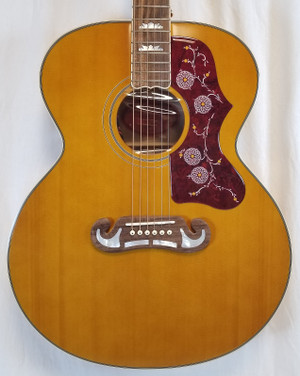 Epiphone Masterbilt J-200 all Solid Wood Acoustic Electric Guitar, Aged Antique Natural Gloss Epiphone Masterbilt J-200 all Solid Wood Acoustic Electric Guitar, Aged Antique Natural Gloss