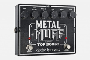 Electro Harmonix METAL-MUFF Metal Distortion with Top Boost Effect Pedal