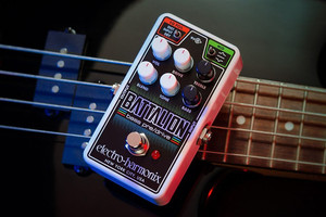 Electro Harmonix All Analog Circuit Bass Preamp & Overdrive Effect Pedal