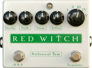 Red Witch Pentavocal Tremolo Effect Pedal