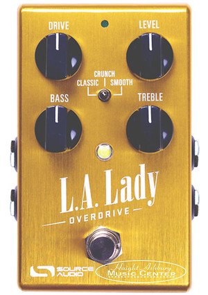 Source Audio One Series L.A. Lady True Bypass, Stereo Overdrive Guitar Effect Pedal Source Audio One Series L.A. Lady True Bypass, Stereo Overdrive Guitar Effect Pedal