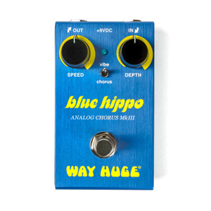 Way Huge Smalls Blue Hippo Analog Chorus Guitar Effect Pedal
