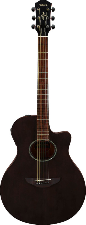Yamaha APX600M SMB Cutaway APX Thinline Ac./Elec. Guitar, Matte Smoky Black Yamaha APX600M SMB Cutaway APX Thinline Ac./Elec. Guitar, Matte Smoky Black