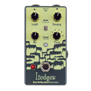 EarthQuaker LEDGES Tri-Dimensional Reverberation Machine Guitar Effect Pedal