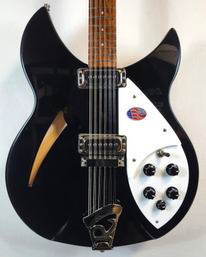 Rickenbacker 330/12 JG, 330 JetGlo 12-String Hollowbody Guitar, w/HSC