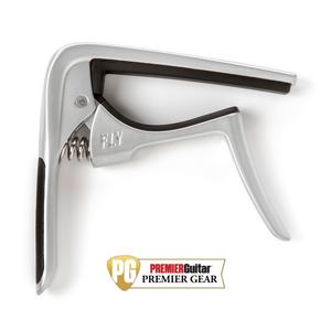 Dunlop 63CSC Trigger® Fly™ Guitar Capo Curved - Satin Chrome