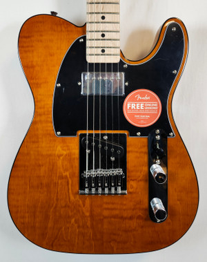 Squier Affinity Telecaster FMT SH, Maple FB, Black Pickguard, Mocha Squier Affinity Telecaster FMT SH, Maple FB, Black Pickguard, Mocha