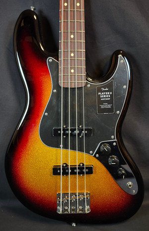 Fender Limited Edition Player II Jazz Bass, Rosewood FB, Sparkle 3-Color Sunburst Fender Limited Edition Player II Jazz Bass, Rosewood FB, Sparkle 3-Color Sunburst