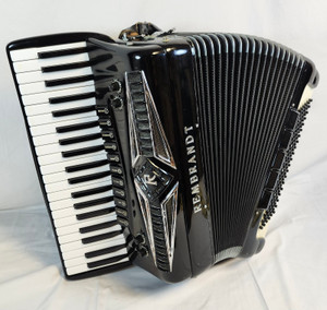 Borsini Rembrandt Electric Piano Accordion, Made In Italy, 41 Treble/120 Bass, w/Case
