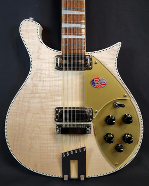 Rickenbacker 660 12 MG Maple Glo 12 String Electric Guitar, Toaster Pickups, Wide Neck Rickenbacker 660 12 MG Maple Glo 12 String Electric Guitar, Toaster Pickups, Wide Neck