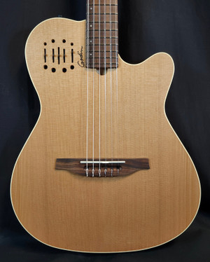 Godin MultiAc Nylon Encore Acoustic/Electric Guitar 1 7/8" nut, Natural, Factory 2nd, Full Warranty
