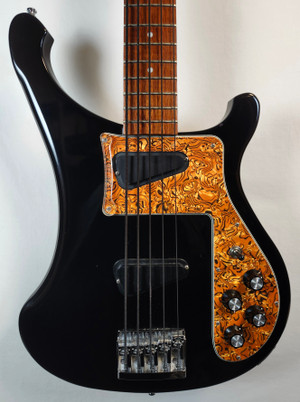 Rickenbacker 2019 4003S/5 Jetglo 5-String Bass, Custom Pickguard, OHSC