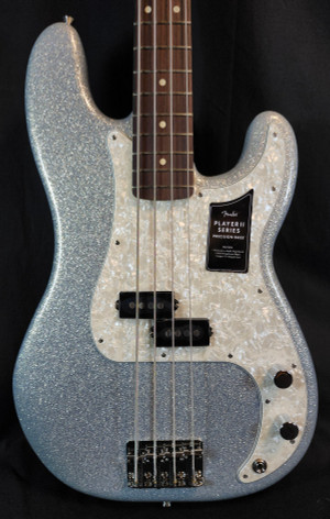 Fender 75th Anniversary Player II Precision Bass, Diamond Dust Sparkle, w/Bag
