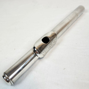 Pre Owned Drelinger Vintage 33-G Professional Sterling Silver Flute Headjoint, Engraved Lip Plate