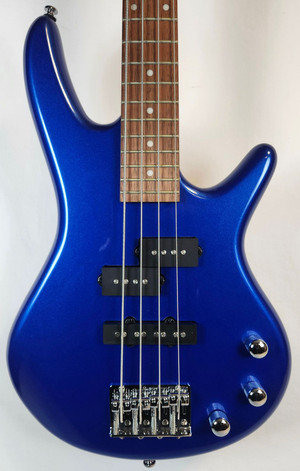 Pre Owned Ibanez GSRM20SLB GSR Mikro Electric Bass Starlight Blue Finish W/ Bag
