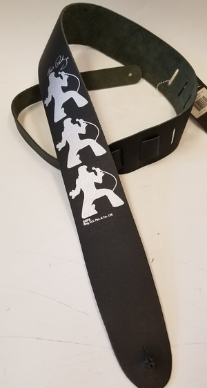 Perri's Leather Elvis Presley Dancing Pose 2.5” Leather Guitar Strap Perri's Leather Elvis Presley Dancing Pose 2.5” Leather Guitar Strap