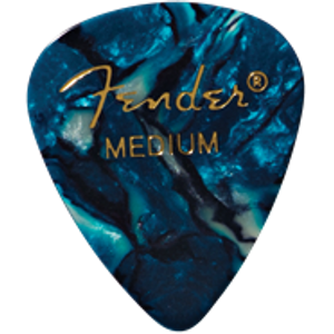Fender 351 Shape Premium Picks, 12 Pack, Ocean Turquoise, Thin Fender 351 Shape Premium Picks, 12 Pack, Ocean Turquoise, Thin