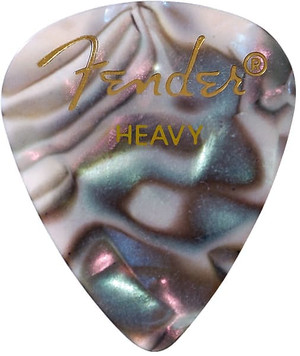 351 Premium Guitar Pick Heavey Abalone 12 Count 1980351957