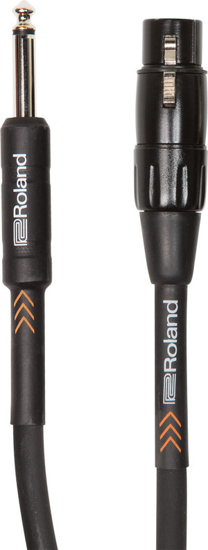 RMC-B20-HIZ Microphone Cable HI Z, 20ft - Black Series