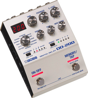 Boss DD-200 Digital Delay Effect Pedal