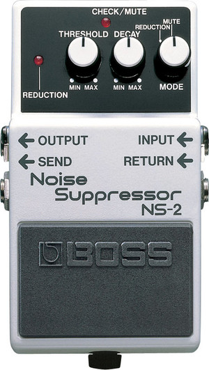 Boss NS-2 Noise Suppressor with Unique Noise Detection Circuit