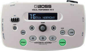 VE-5 Vocal Performer Personal Effects Processor & Looper Designed For Vocalists - White