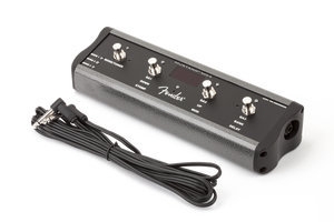 Fender 4-Button Footswitch For Mustang Amp, Preset Up Down, Quick Access, Effects On/Off, or Tap Tempo Fender 4-Button Footswitch For Mustang Amp, Preset Up Down, Quick Access, Effects On/Off, or Tap Tempo