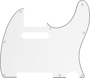 Fender 0991375000 Standard Telecaster 8-Hole Mount, 3 Ply Parchment Pickguard Fender 0991375000 Standard Telecaster 8-Hole Mount, 3 Ply Parchment Pickguard
