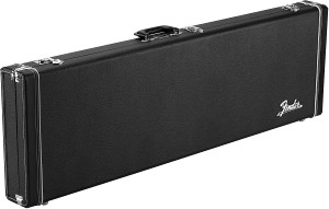 Fender Classic Series Wood Precision Bass/Jazz Bass Electric Bass Guitar Case, Black