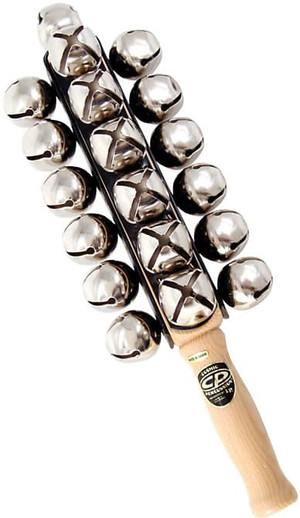 Latin Percussion CP374 Sleigh Bells 25 Bells on Handle