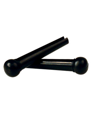 Goldengate Guitar Bridge Pins Black (6)