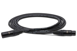 Hosa CMK-010AU Edge Microphone Cable, Neutrik XLR3F to XLR3M,10 ft