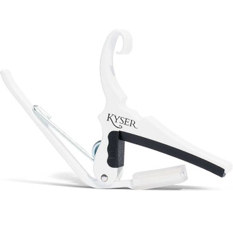 KG6W Quick-Change Acoustic Guitar Capo, White