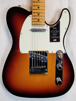 Fender American Ultra Telecaster Electric Guitar, Maple Fingerboard, Ultraburst W/Case