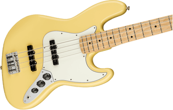 Fender Player Jazz Electric Bass Guitar, Maple Fingerboard, Buttercream