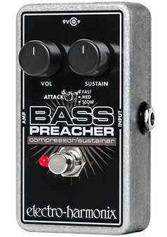 Electro Harmonix Bass Preacher Bass Compressor/Sustainer Effect Pedal