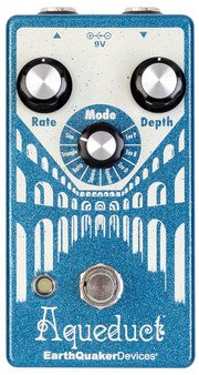 EarthQuaker Aqueduct Eight Modulation Modes True Bypass Vibrato Guitar Effect Pedal Aqueduct Eight Modulation Modes True Bypass Vibrato Guitar Effect Pedal