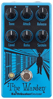 EarthQuaker The Warden v2 Optical Compressor True Bypass Effect Pedal