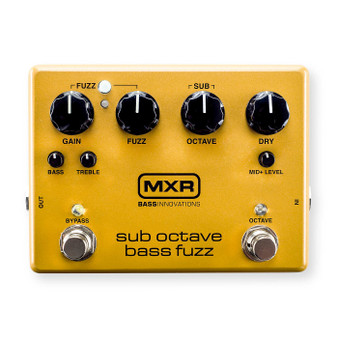 MXR M287 Sub Octave Bass Fuzz Effect Pedal