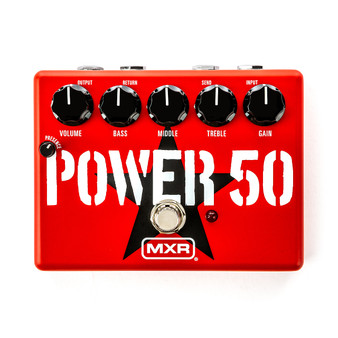 MXR TBM1 Tom Morello Power 50 Overdrive Guitar Effect Pedal