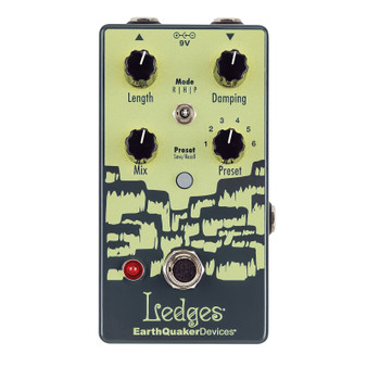 EarthQuaker LEDGES Tri-Dimensional Reverberation Machine Guitar Effect Pedal