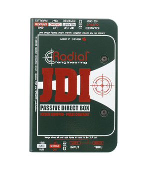 Radial J48 Active DI for Acoustic Guitar & Bass, Extra Headroom
